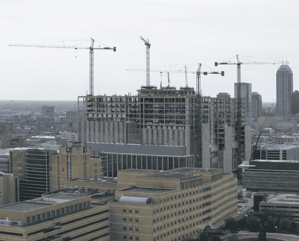 Irving Materials, Inc. took home the IRMCA Project of the Year Award for the work on Indiana University's Health Campus.