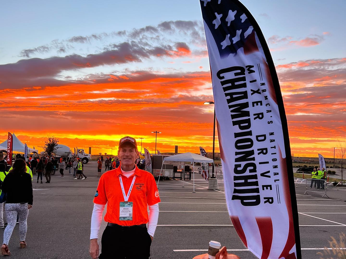 National Ready Mix Truck Driver Championship - 2022 Winner - Bruce Mitchell