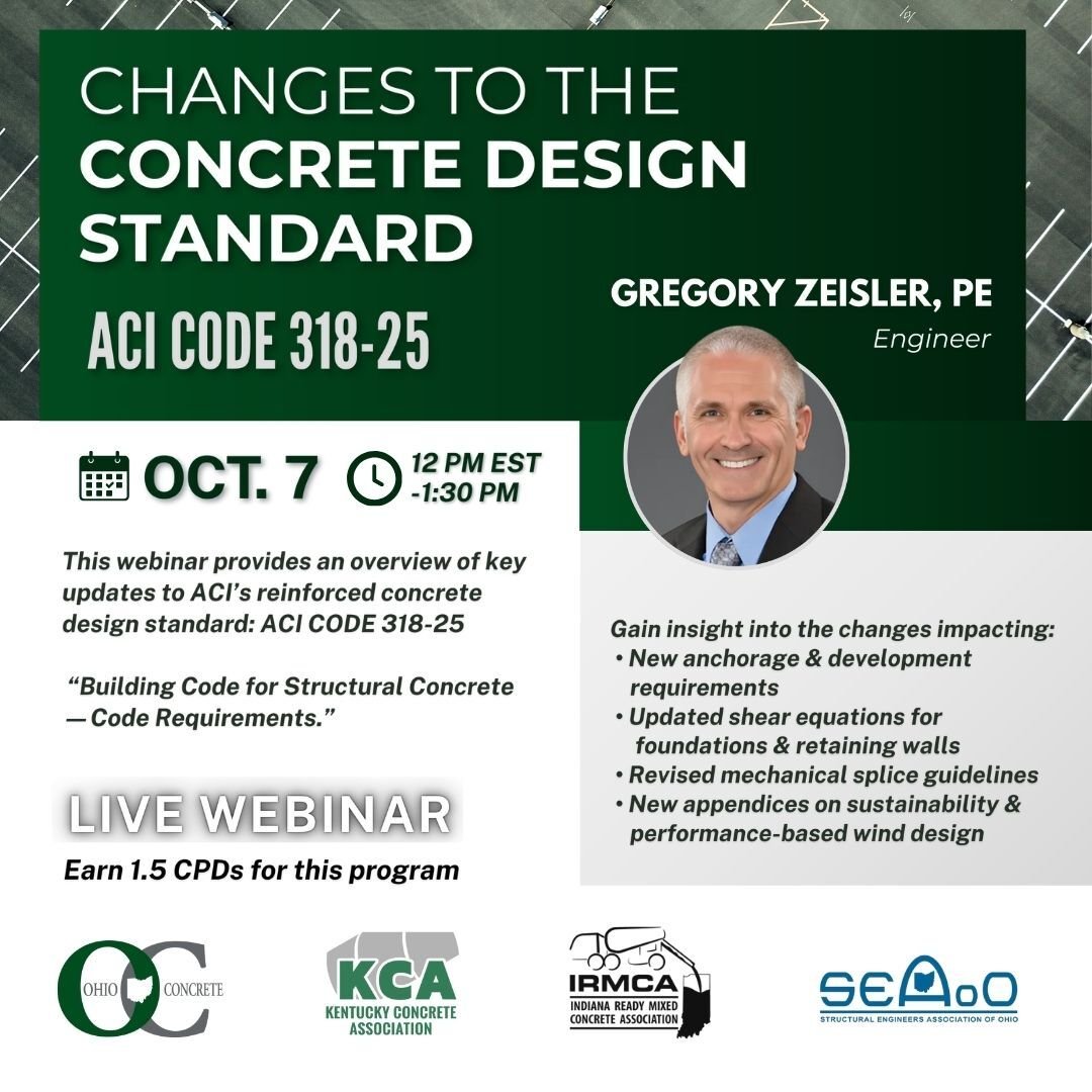 Join OC, KCA, IRMCA, and SEAOO for a 90-minute free webinar with Gregory Zeisler, PE.