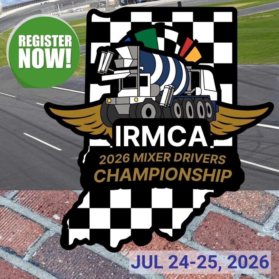 The Indiana Ready Mixed Concrete Association will host the 2026 Annual Mixer Driver Championship on Friday and Saturday, July 24-25, 2026 in Indianapolis, Indiana.